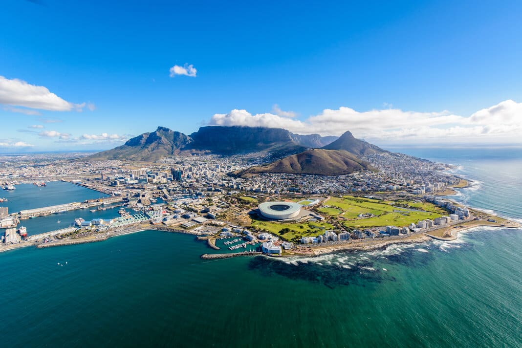 A picture of South Africa, where the Omicron variant was found