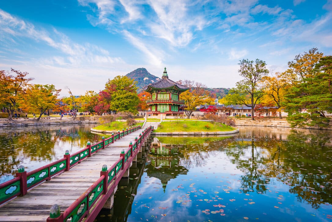 Gyeongbokgung palace in Corea.